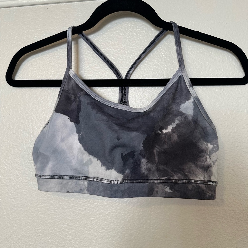 Lululemon Athletica Black and Gray Sports Bra